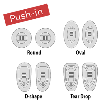 Nosepad Push-in